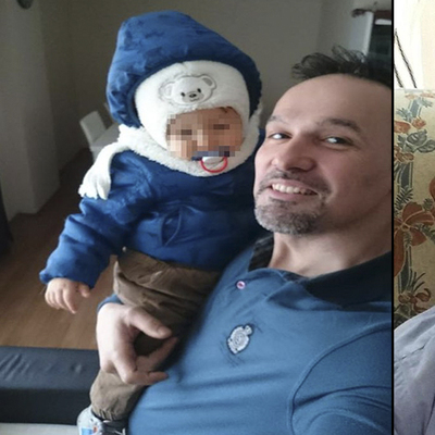 Çocuğunu görmeye gitti, canından oldu