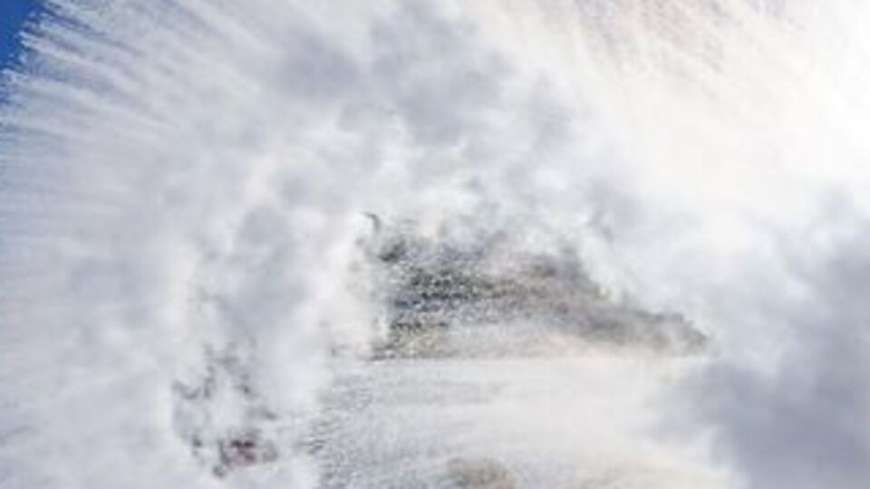 Palandöken'de buz şöleni