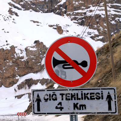 Sel ve çığ tehlikesi