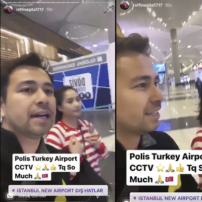 Endonezyalı yıldızdan Türk polisine teşekkür