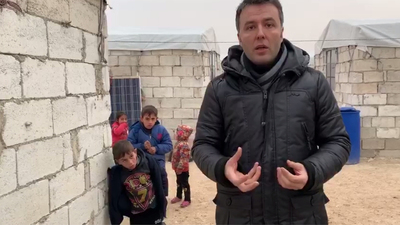 İdlib'den insan manzaraları