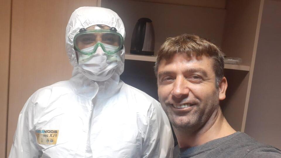 Karantina altındaki UMKE görevlisi Habertürk'e konuştu