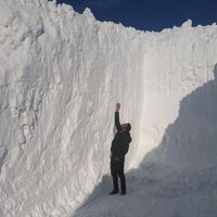 Kar 6 metreyi buldu! Burası neresi?