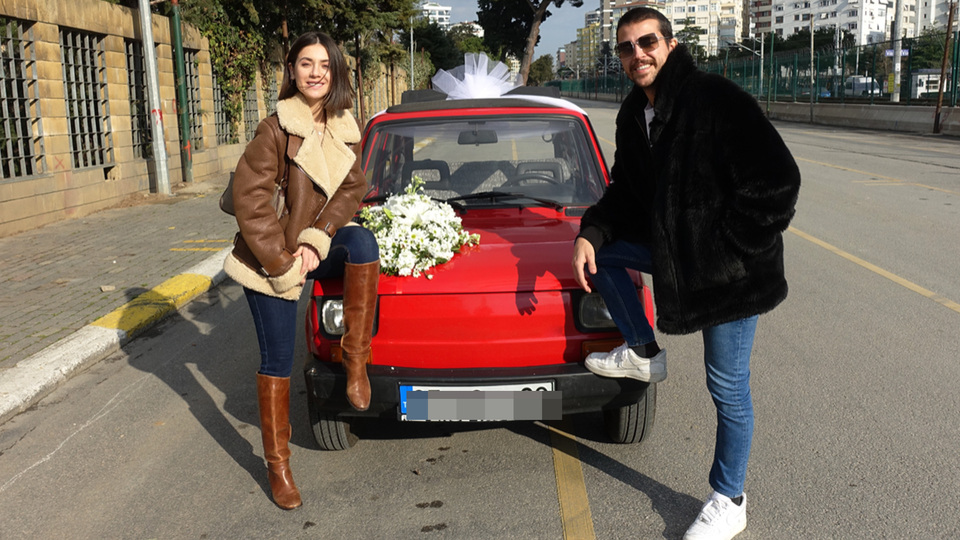 "Düğünde yapamamıştık"