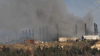 Geri dönüşüm fabrikasında yangın!