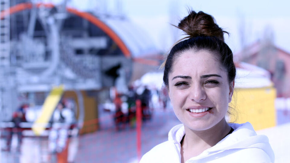 Milli kayakçı Sıla Kara o anları anlattı