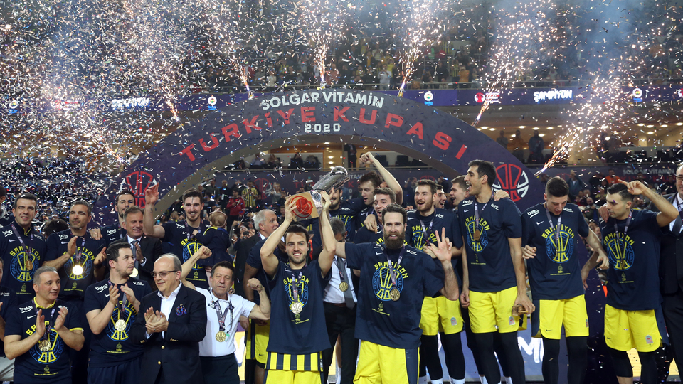 Türkiye Kupası Fenerbahçe Beko'nun!