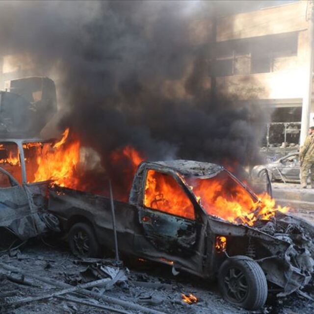 Tel Abyad'da bombalı terör saldırısı: 4 ölü
