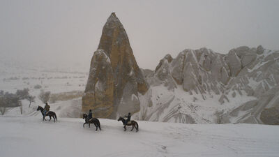 At sırtında Kapadokya'yı keşif!
