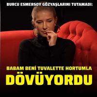 "Tuvalette hortumla dövüyordu"