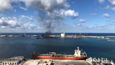 Hafter'den Trablus Limanı'na saldırı