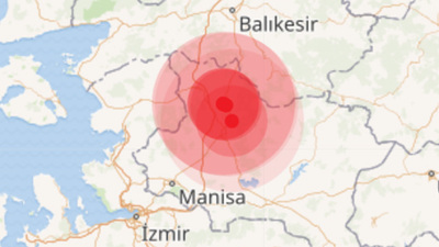 Manisa'da korkutan deprem!