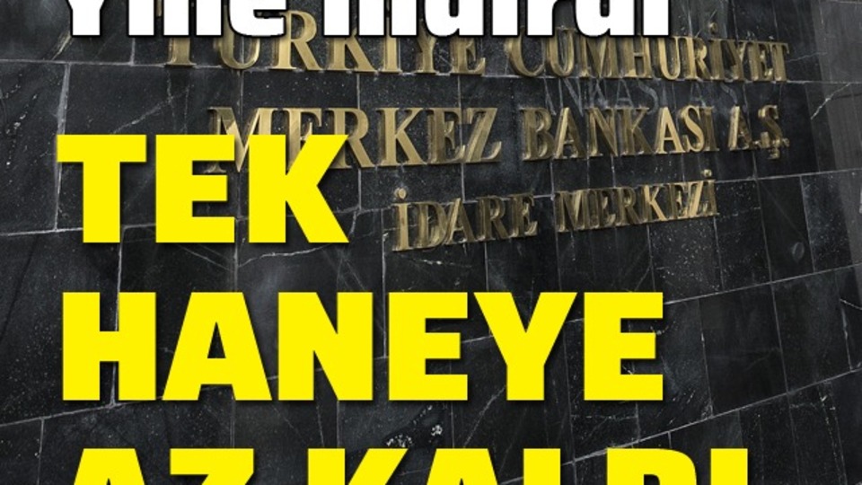 Tek haneye az kaldı!