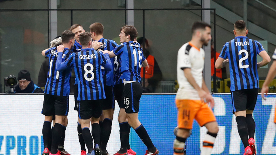 Atalanta, Valencia'yı dağıttı
