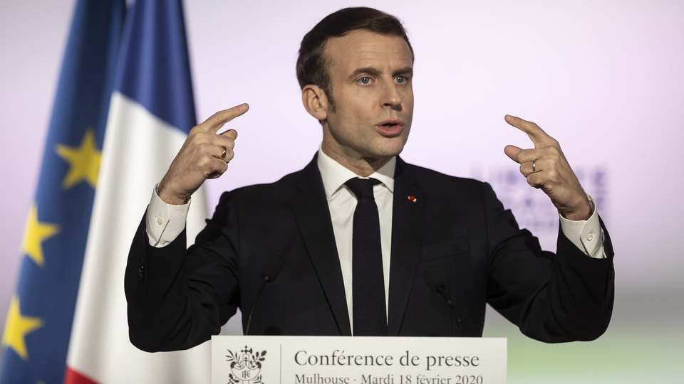 Macron'dan Esad rejiminin saldırılarına tepki!