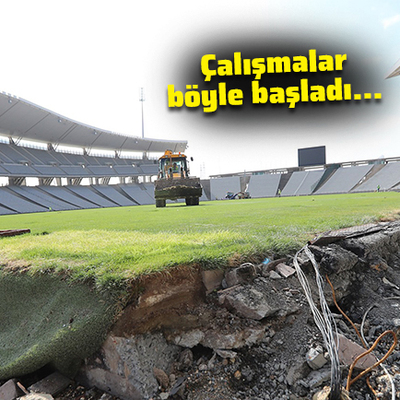 Olimpiyat Stadı'nın son hali