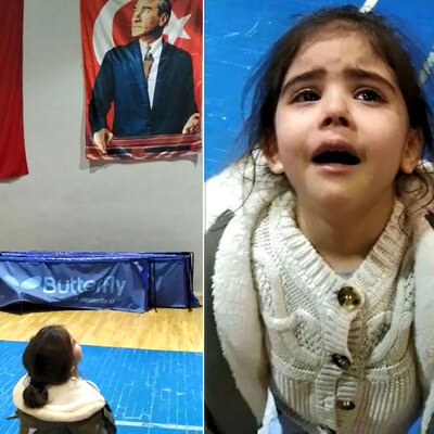 3 yaşındaki Meryem... "Ne olur buraya gel"