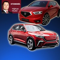 Bir yerli otomobil de 'Yavru Vatan'dan geldi