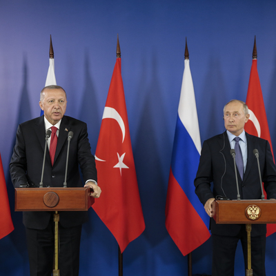 Cumhurbaşkanı Erdoğan ile Putin görüştü