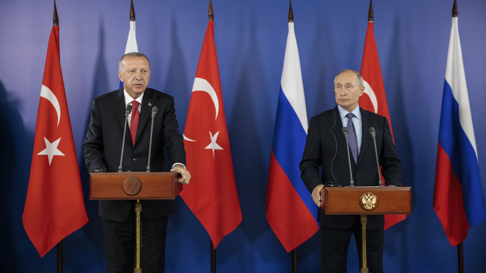 Cumhurbaşkanı Erdoğan ile Putin görüştü