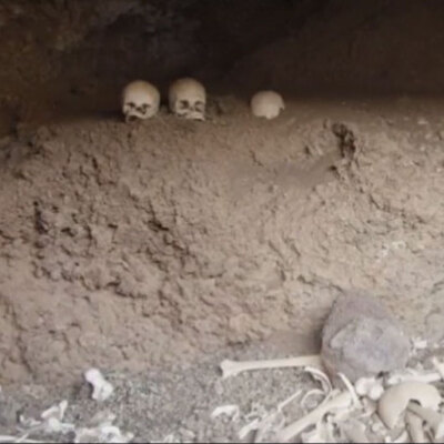 Drone yardımıyla buldular...