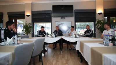 Çebi'den takıma moral ziyareti