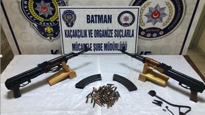 Batman'da silah operasyonu