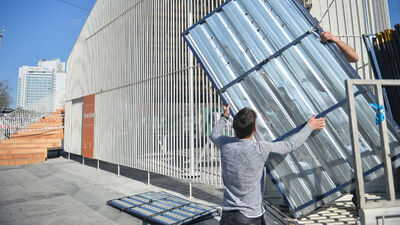 Taksim'deki o platform kaldırılıyor