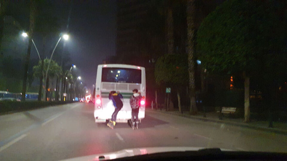 Görenler buz kesti!