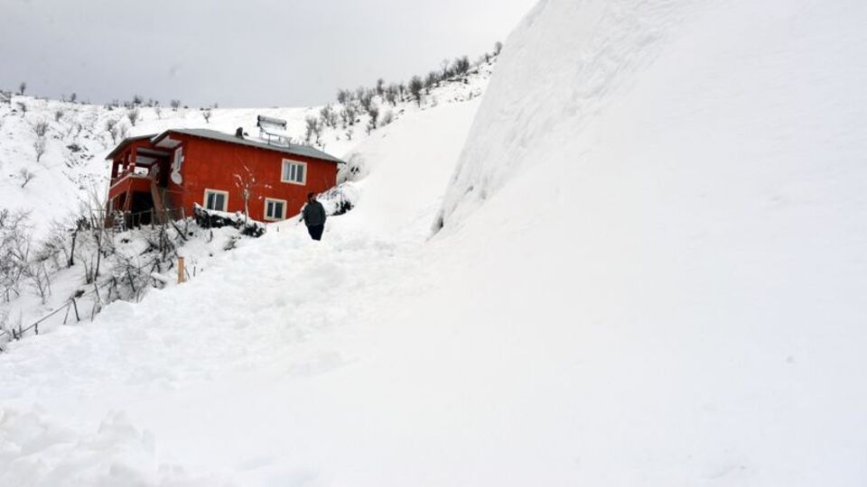 Dikkat! Çığ tehlikesi