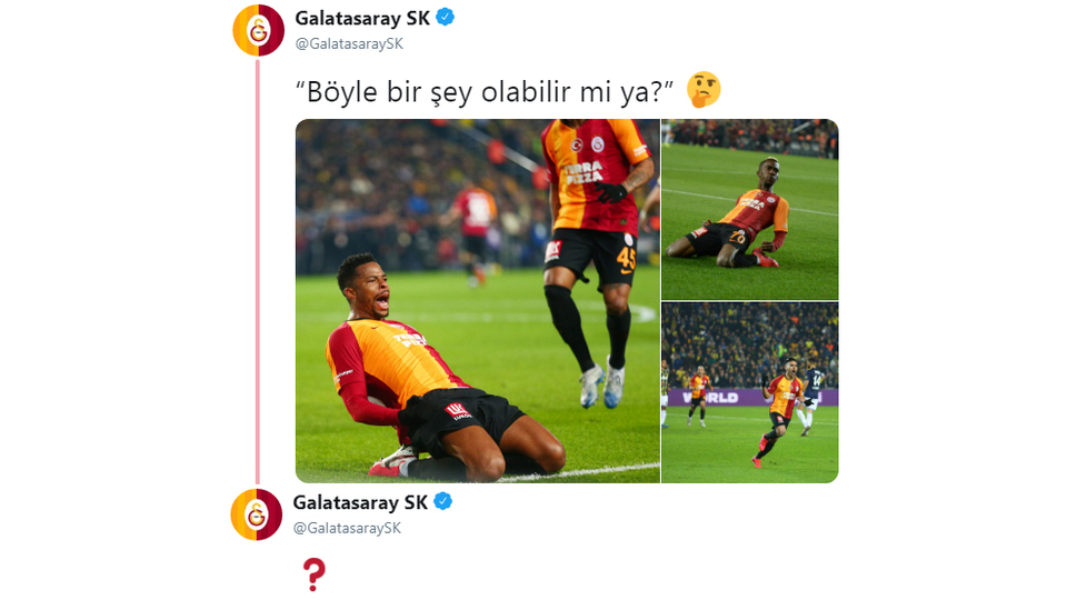 Galatasaray'dan Ozan Tufan'a gönderme!