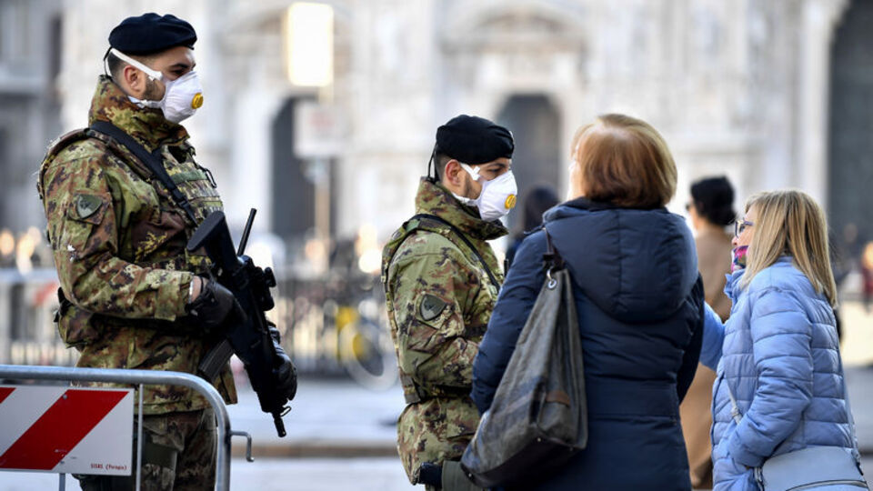 İtalya'da Kovid-19 bilançosu ağırlaşıyor: 7 ölü