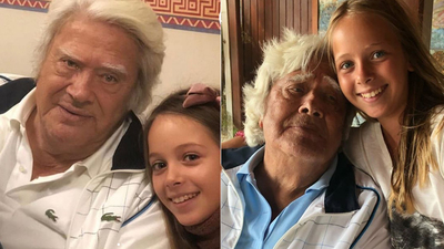 Dedesinin izinden gidiyor