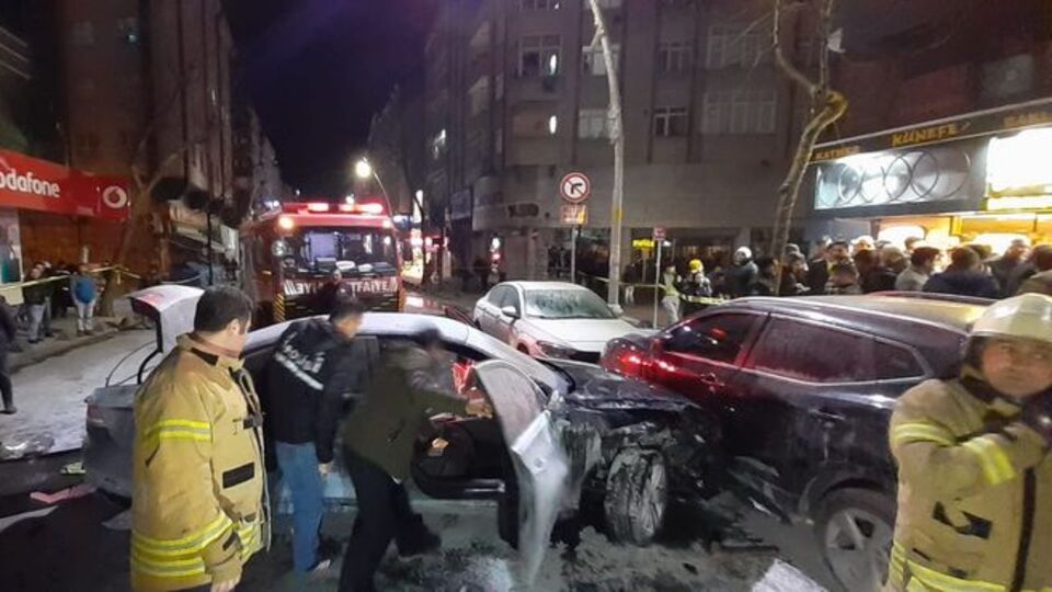 Kaza yapan gence linç girişimi