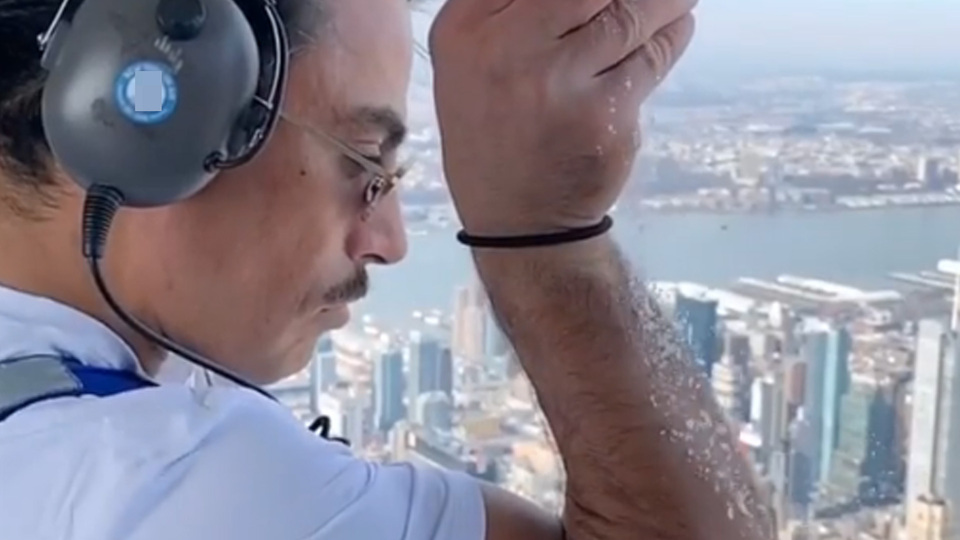 Havada sınırları zorladı