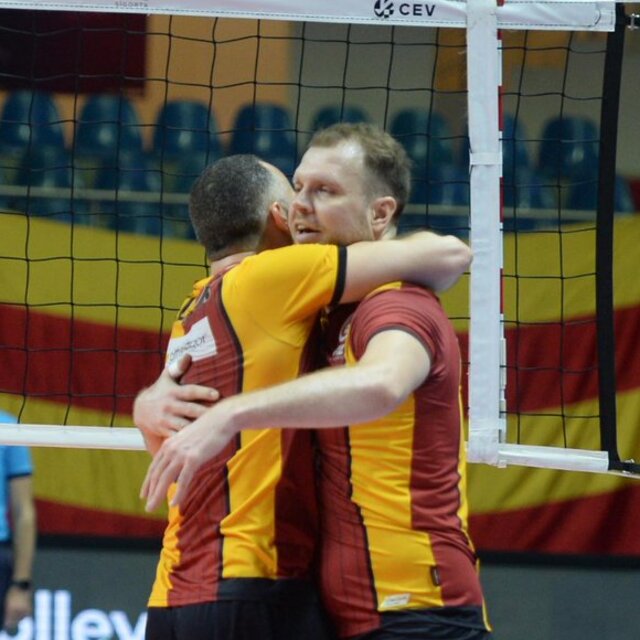Galatasaray HDI Sigorta tek set verdi