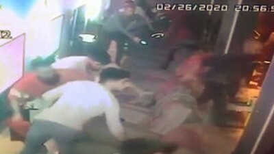 Isparta'da deprem anı kamerada