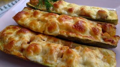 Beşamel soslu kabak sandal nasıl yapılır?