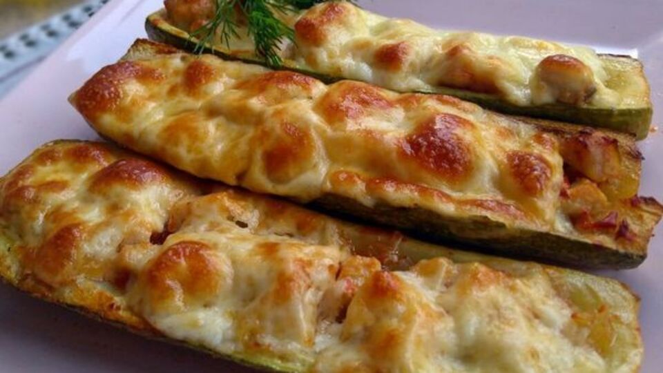 Beşamel soslu kabak sandal nasıl yapılır?