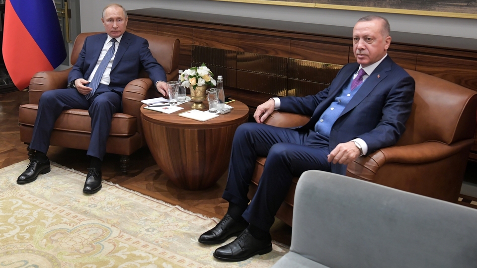 Cumhurbaşkanı Erdoğan, Putin ile görüştü!