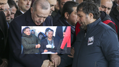 İdlib şehidinin cenazesine damga vuran anlar!