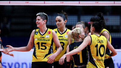 VakıfBank set vermedi