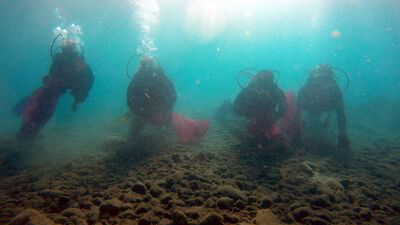 Bodrum'un mavi suları onlara emanet