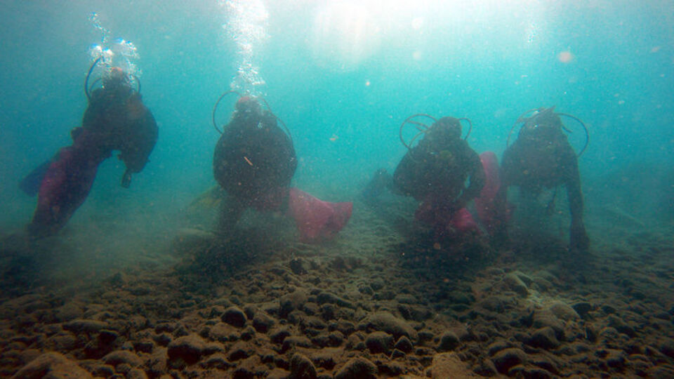 Bodrum'un mavi suları onlara emanet