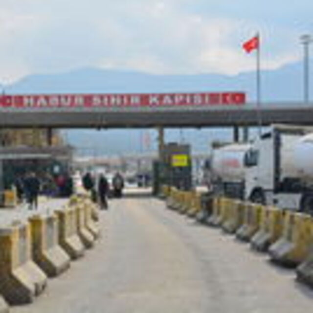 Habur Sınır Kapısı'nda sahra hastanesi kuruldu