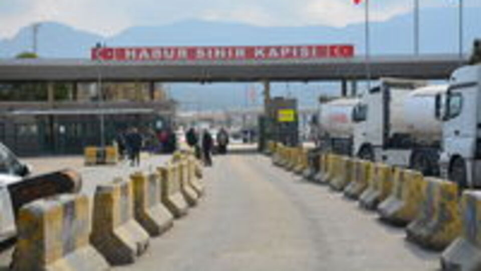 Habur Sınır Kapısı'nda sahra hastanesi kuruldu