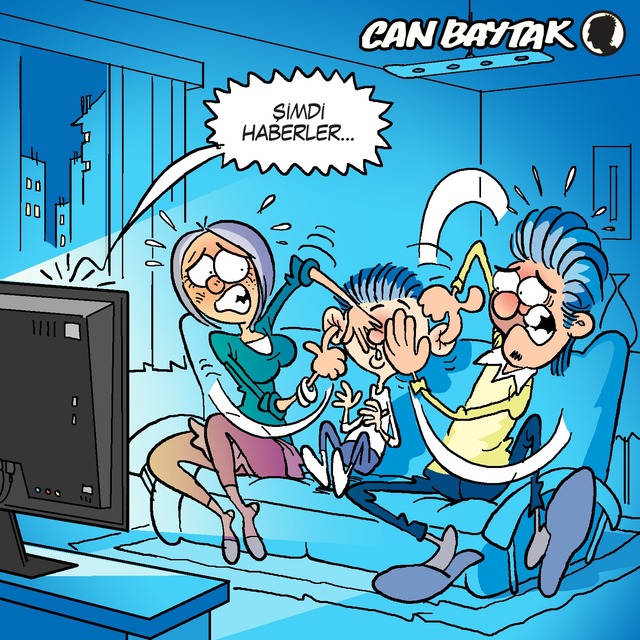 Can Baytak karikatürleri (Mart 2020)