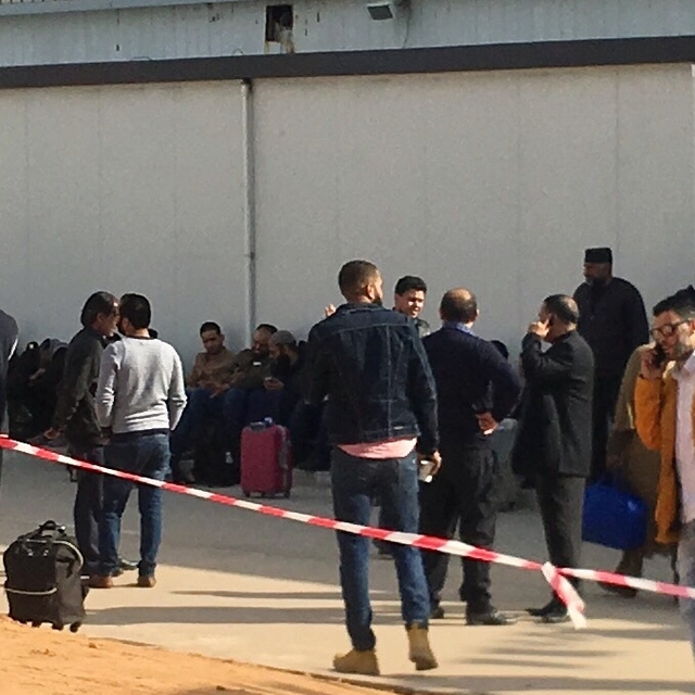 Trablus Mitiga Havalimanı'nda uçuşlar yeniden durduruldu