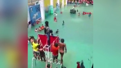 Hapishane bahçesinden havuz... Mahkumlar çevirdi!