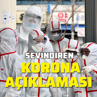 Sevindiren koronavirüs açıklaması!